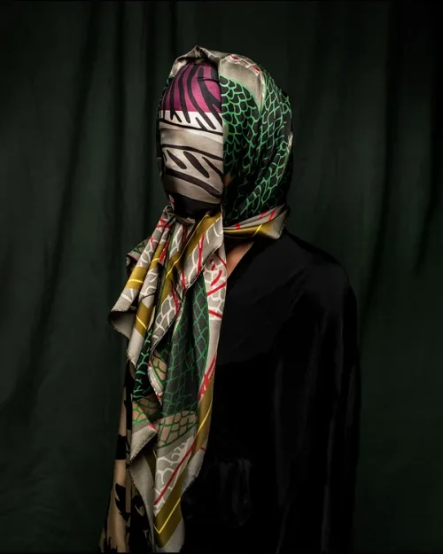 Land lefkada zebra scarf